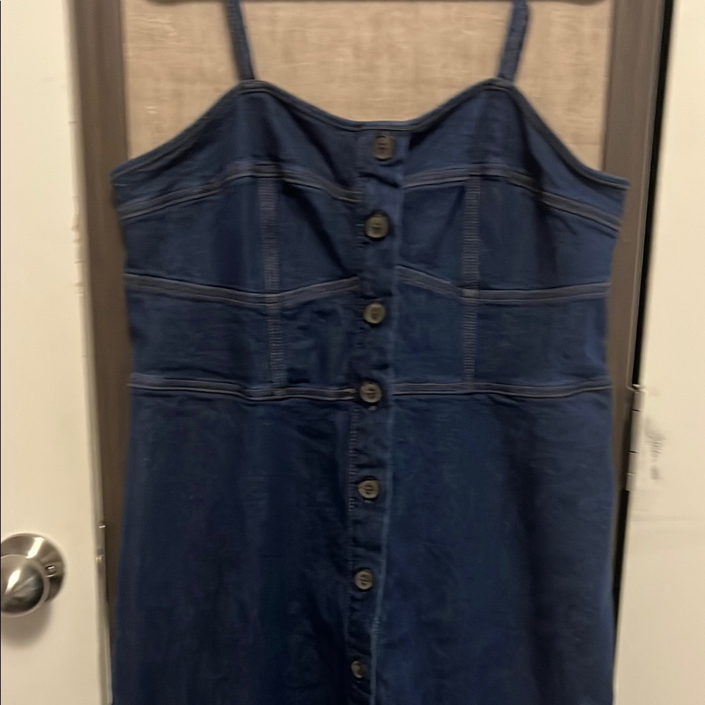 COPY - Universal Thread Blue Sleeveless Midi Sundress